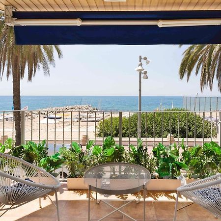 Apartamento Primera Linea De Mar Con Espectaculares Vistas Sant Pol De Mar Exterior foto