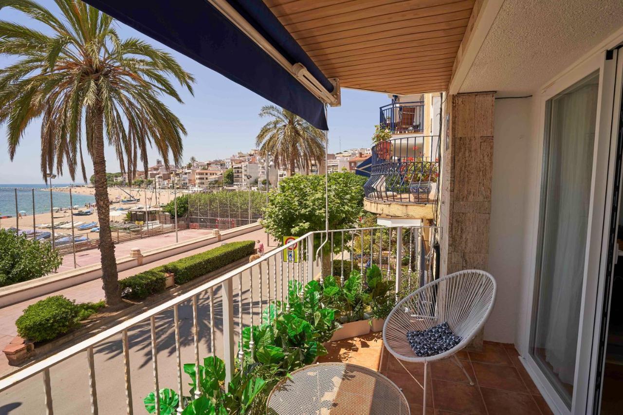 Apartamento Primera Linea De Mar Con Espectaculares Vistas Sant Pol De Mar Exterior foto