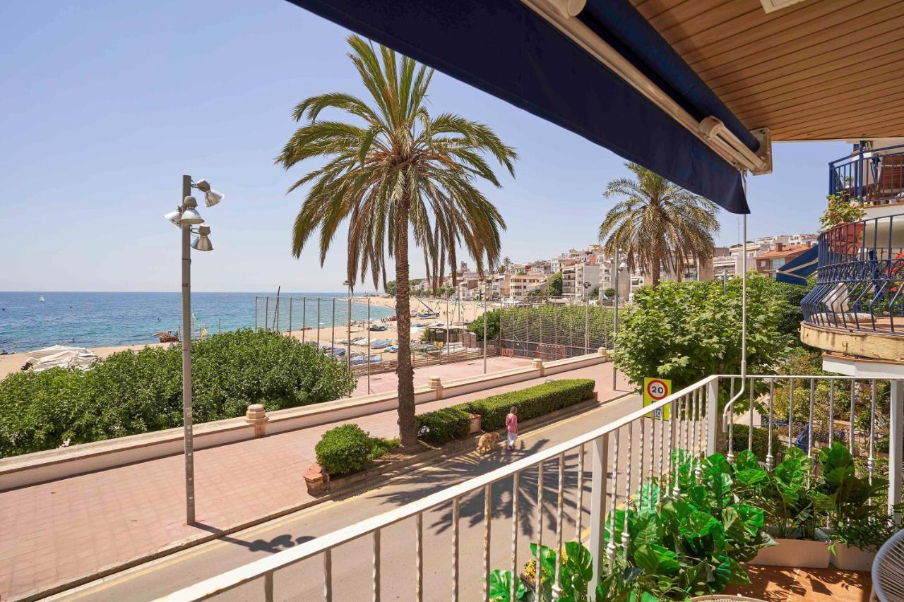 Apartamento Primera Linea De Mar Con Espectaculares Vistas Sant Pol De Mar Exterior foto