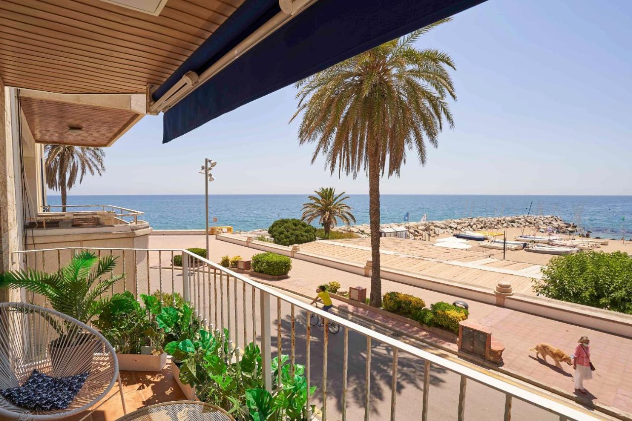 Apartamento Primera Linea De Mar Con Espectaculares Vistas Sant Pol De Mar Exterior foto