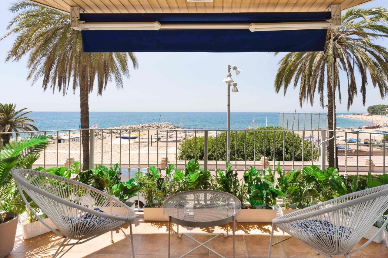 Apartamento Primera Linea De Mar Con Espectaculares Vistas Sant Pol De Mar Exterior foto