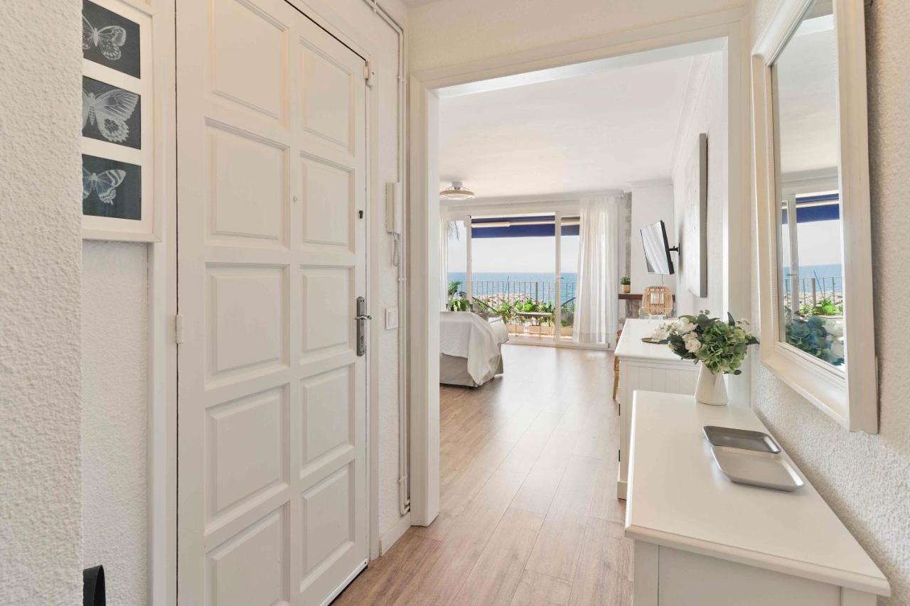Apartamento Primera Linea De Mar Con Espectaculares Vistas Sant Pol De Mar Exterior foto